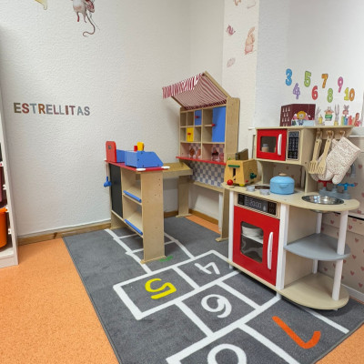 Einkaufs und Küche Ecke