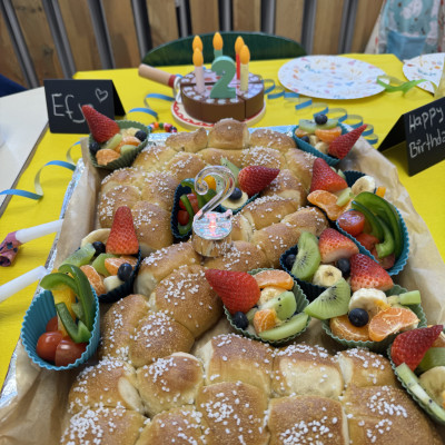 Geburstagsfrühstück